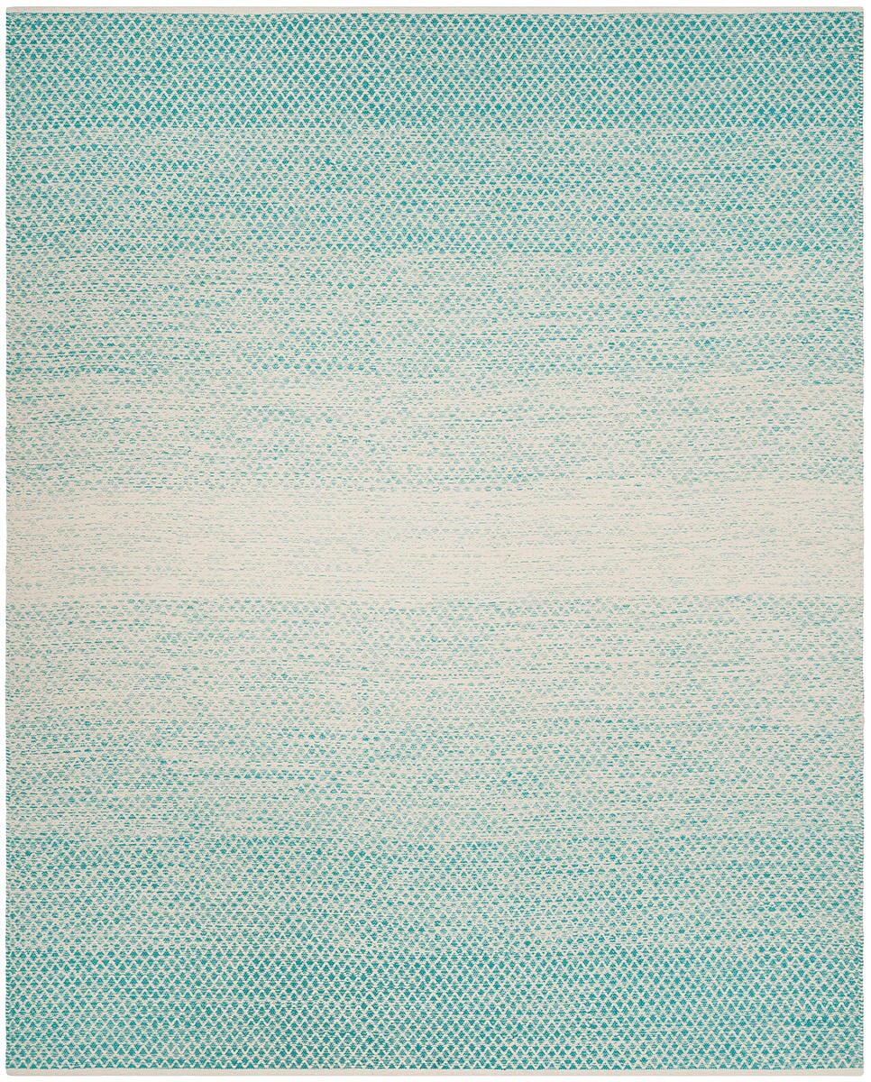 Safavieh Montauk Mtk601E Turquoise/Ivory Rug.