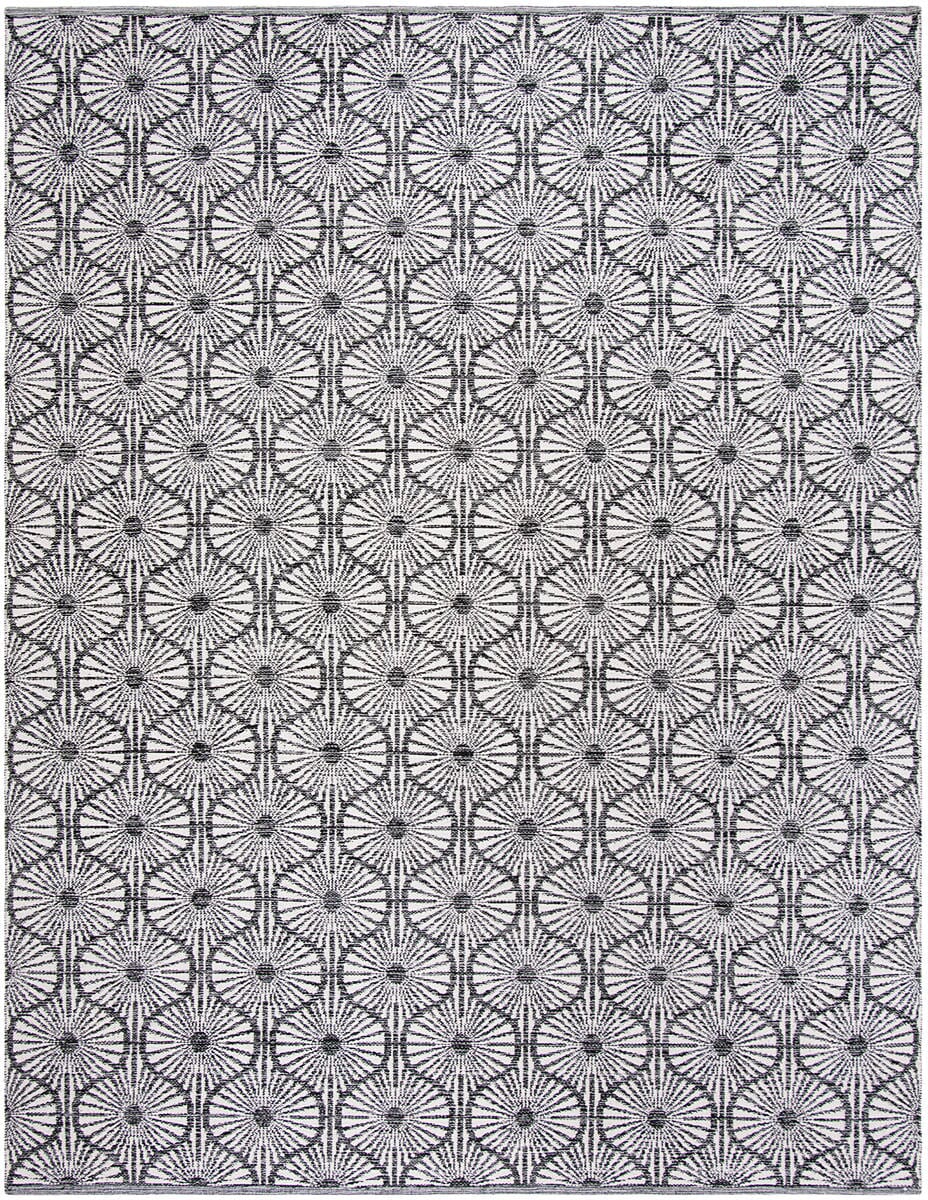 Safavieh Montauk Mtk606A Black / Ivory Rugs.