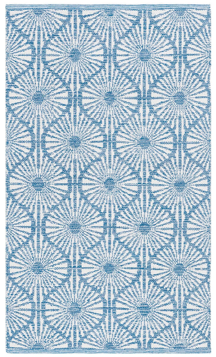 Safavieh Montauk Mtk606B Blue / Ivory Rugs.
