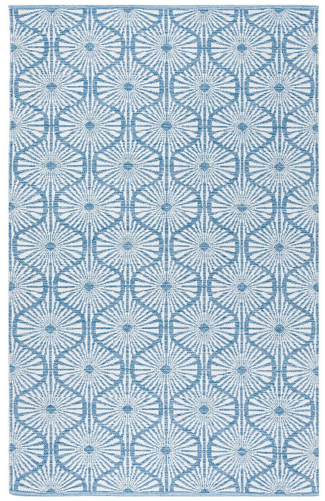 Safavieh Montauk Mtk606B Blue / Ivory Rugs.