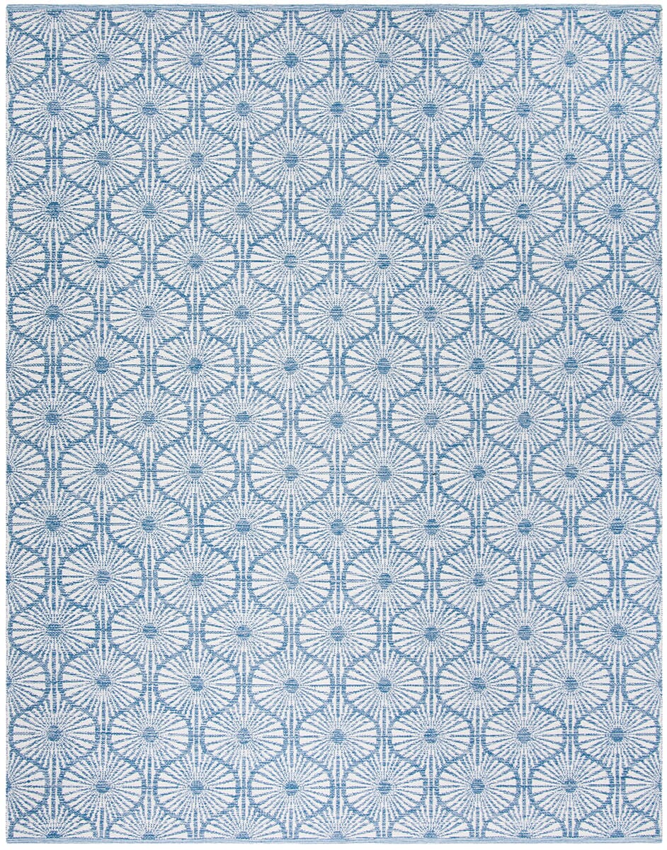 Safavieh Montauk Mtk606B Blue / Ivory Rugs.