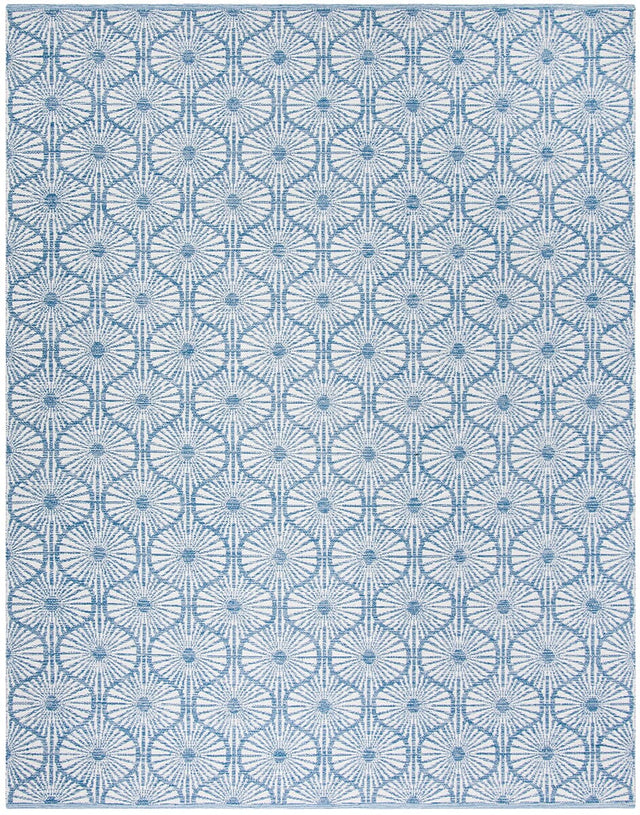 Safavieh Montauk Mtk606B Blue / Ivory Rugs.