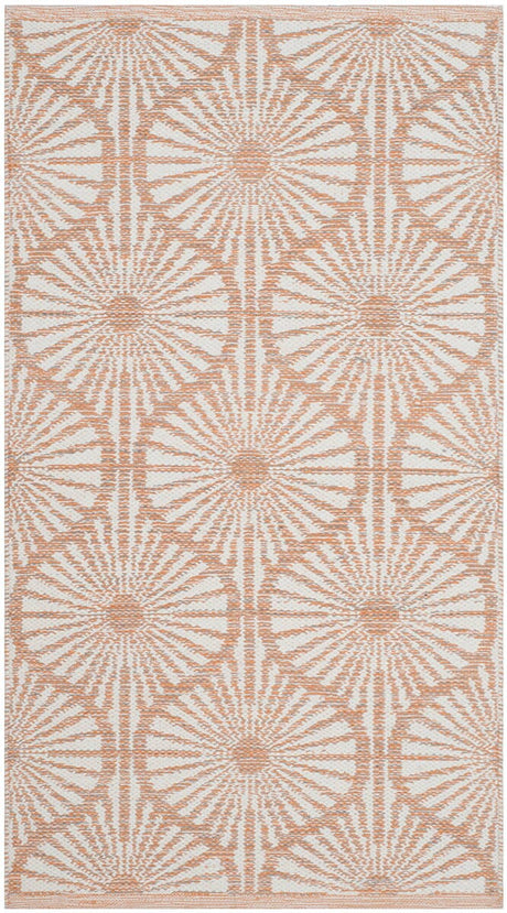 Safavieh Montauk Mtk606D Orange / Ivory Rugs.