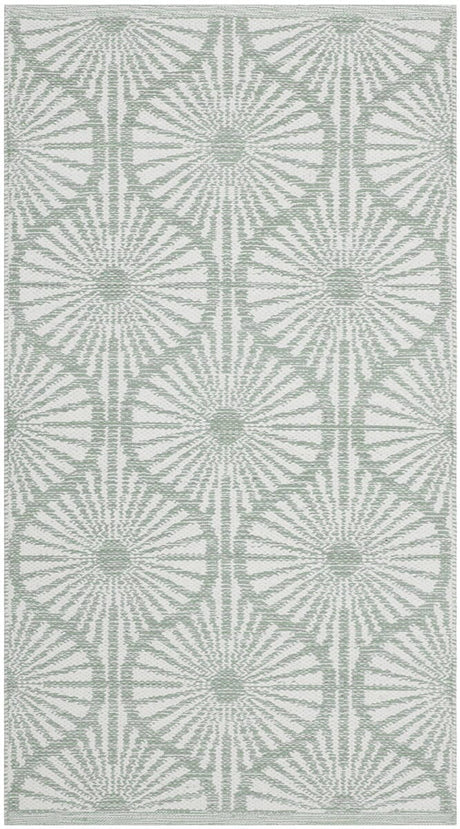 Safavieh Montauk Mtk606G Light Green / Ivory Rugs.