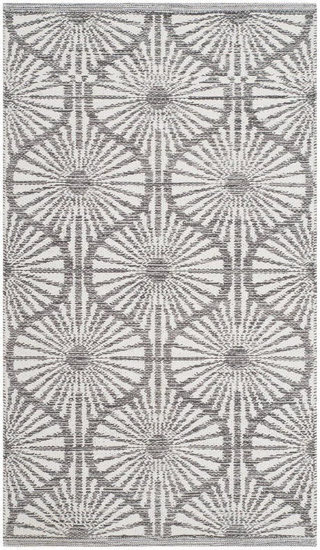 Safavieh Montauk Mtk606J Charcoal / Ivory Rugs.