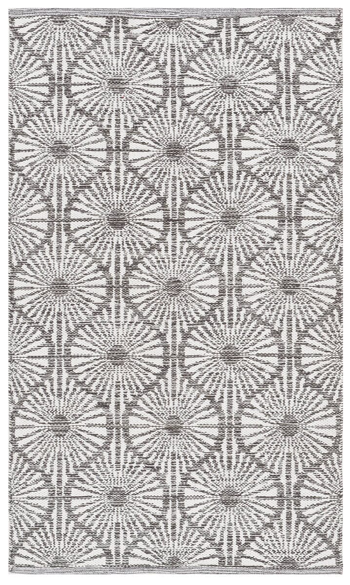 Safavieh Montauk Mtk606J Charcoal / Ivory Rugs.
