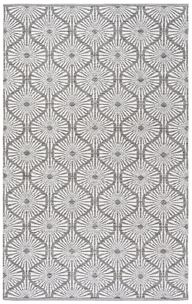Safavieh Montauk Mtk606J Charcoal / Ivory Rugs.