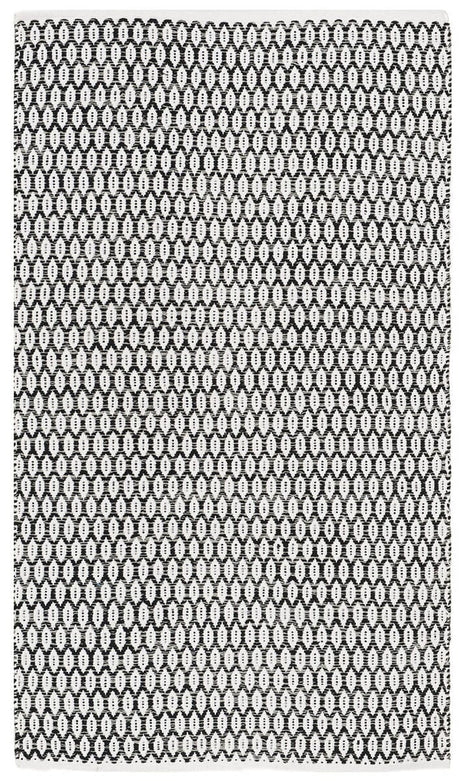 Safavieh Montauk Mtk608A Black/Ivory Rug.