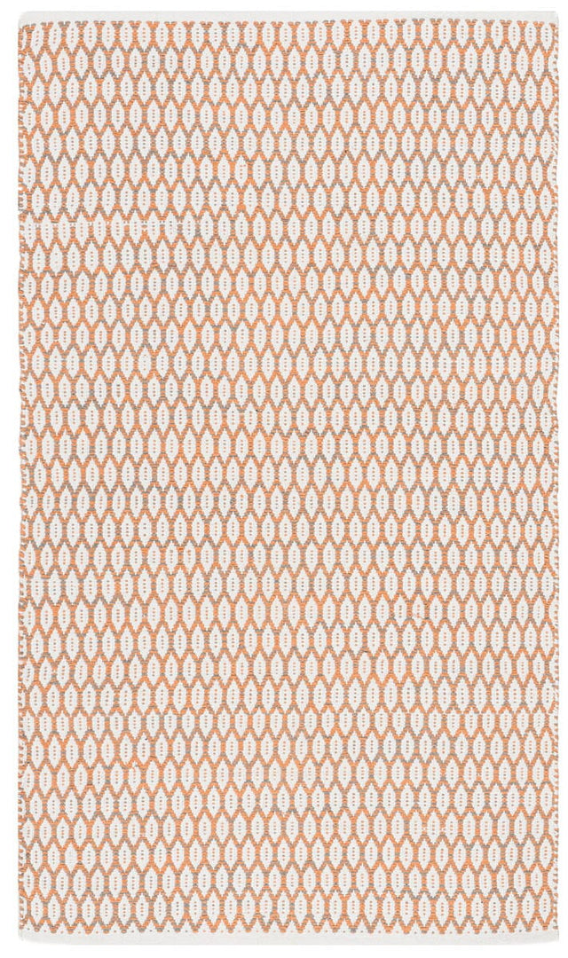 Safavieh Montauk Mtk608D Orange/Ivory Rug.