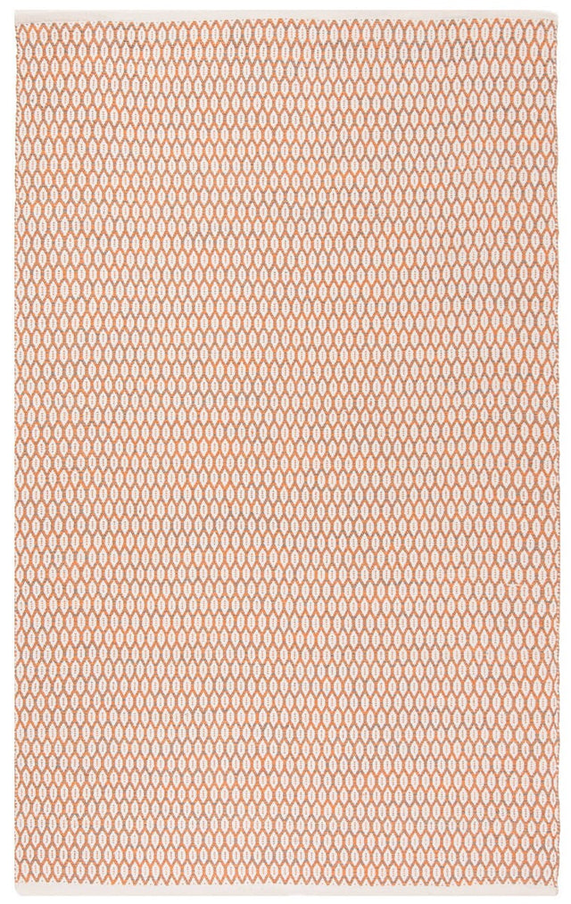 Safavieh Montauk Mtk608D Orange/Ivory Rug.