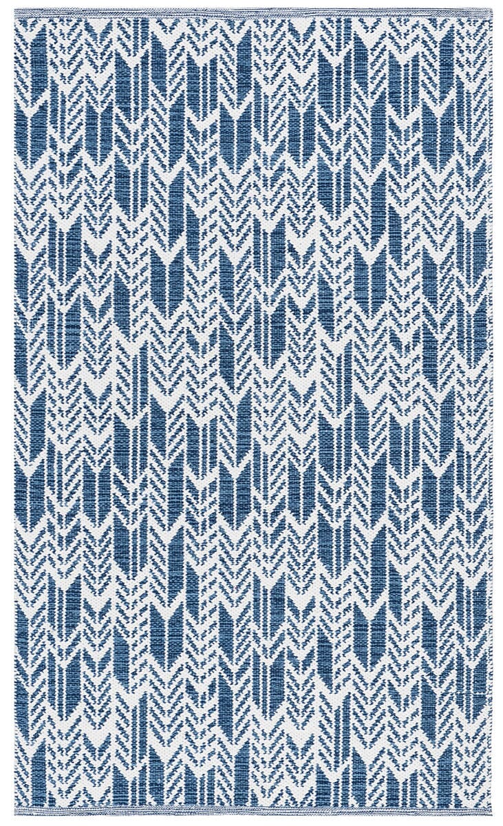 Safavieh Montauk Mtk609C Navy / Ivory Rugs.