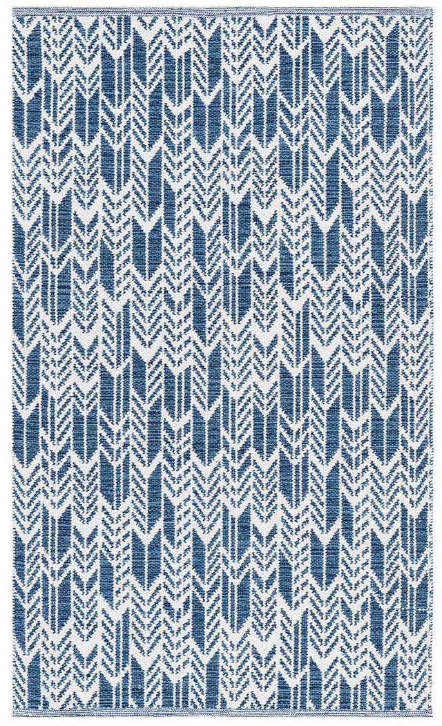 Safavieh Montauk Mtk609C Navy / Ivory Rugs.
