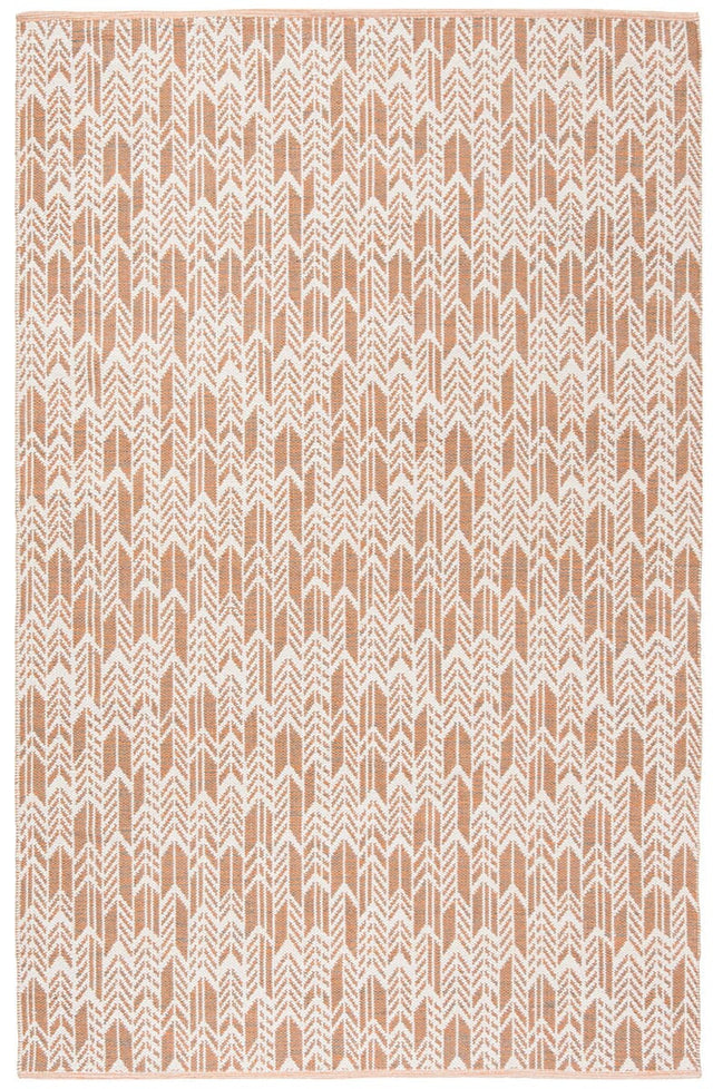 Safavieh Montauk Mtk609D Orange / Ivory Rugs.