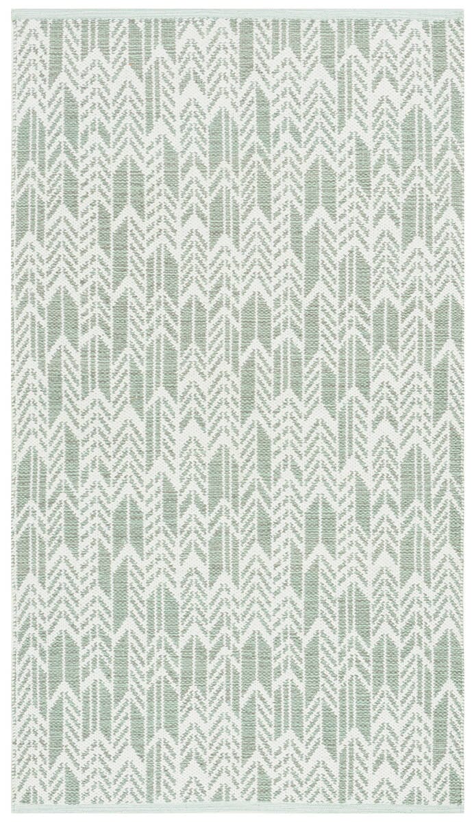 Safavieh Montauk Mtk609G Light Green / Ivory Rugs.