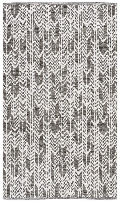 Safavieh Montauk Mtk609J Charcoal / Ivory Rugs.