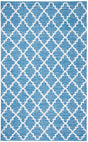 Safavieh Montauk Mtk611B Blue / Ivory Rugs.
