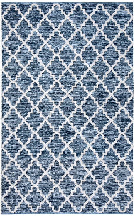 Safavieh Montauk Mtk611C Navy / Ivory Rugs.