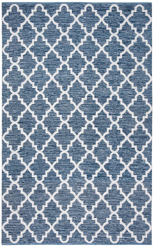 Safavieh Montauk Mtk611C Navy / Ivory Rugs.