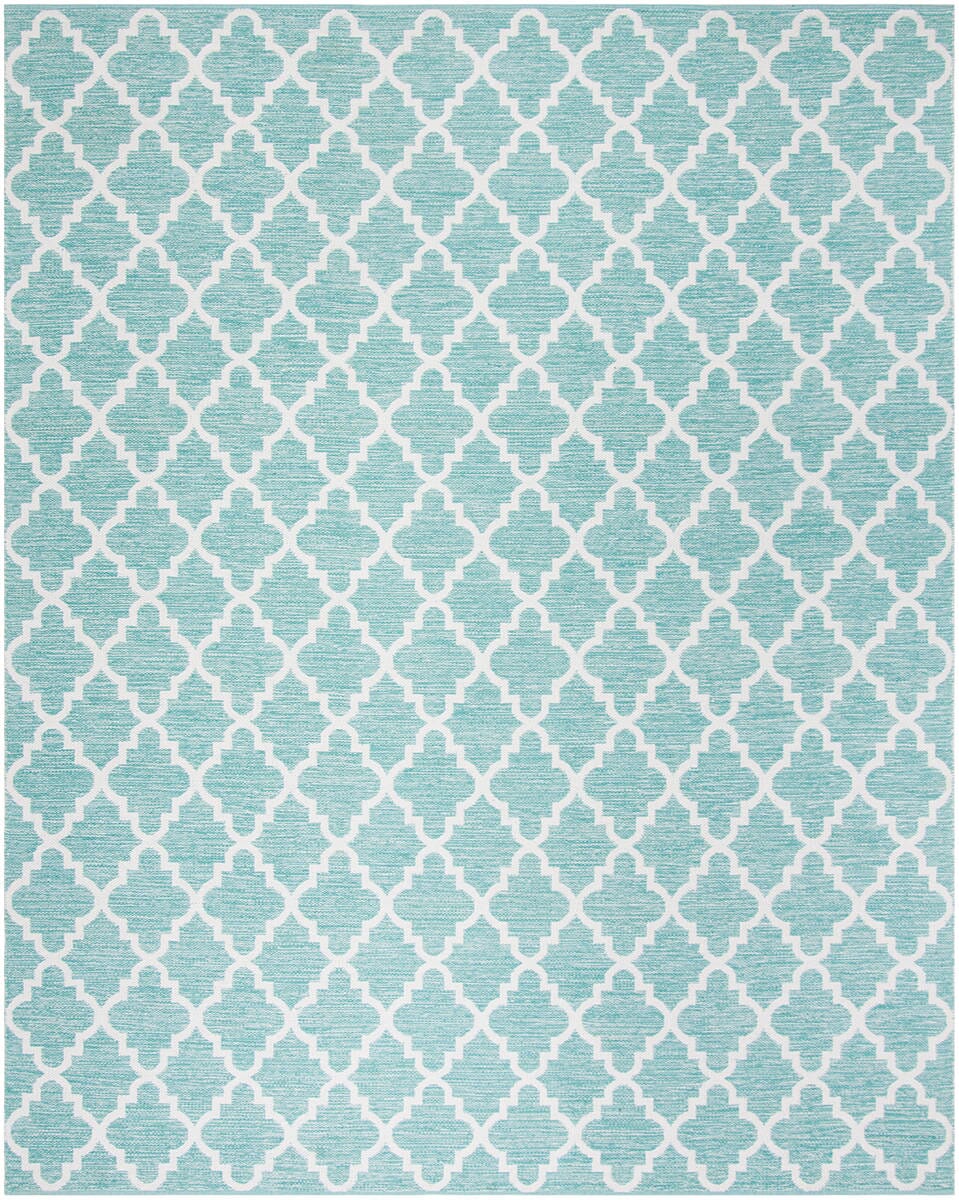 Safavieh Montauk Mtk611Q Mint / Ivory Rugs.