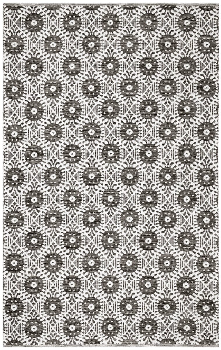 Safavieh Montauk Mtk612A Black / Ivory Rugs.