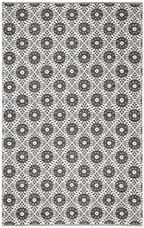 Safavieh Montauk Mtk612A Black / Ivory Rugs.