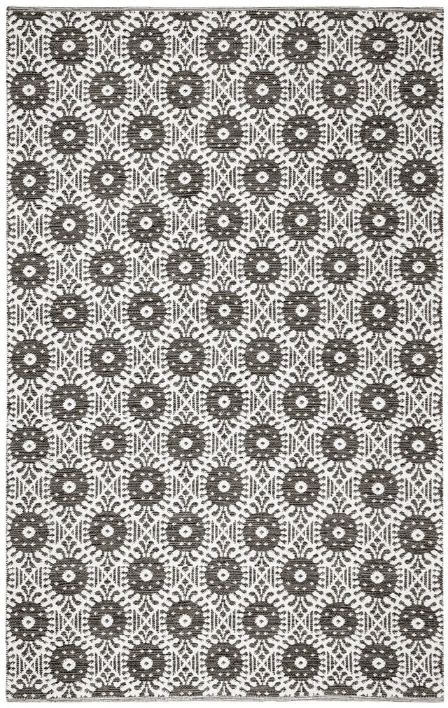 Safavieh Montauk Mtk612A Black / Ivory Rugs.