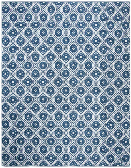 Safavieh Montauk Mtk612C Navy / Ivory Rugs.