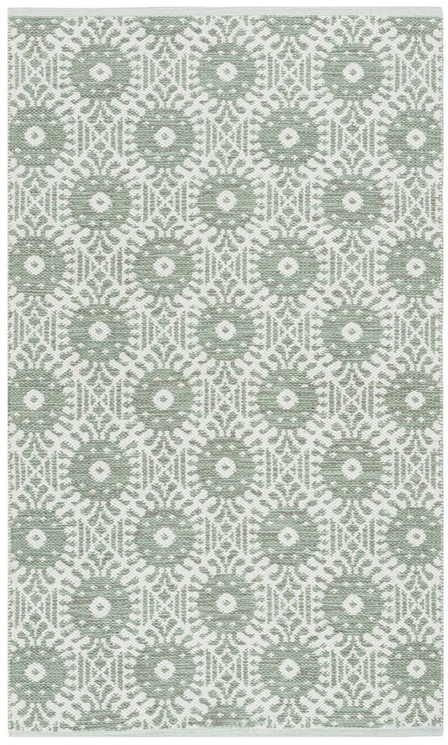 Safavieh Montauk Mtk612G Light Green / Ivory Rugs.