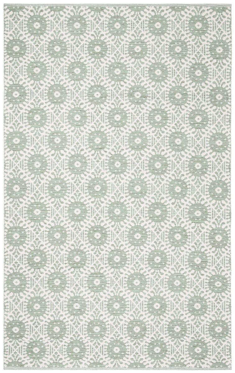 Safavieh Montauk Mtk612G Light Green / Ivory Rugs.