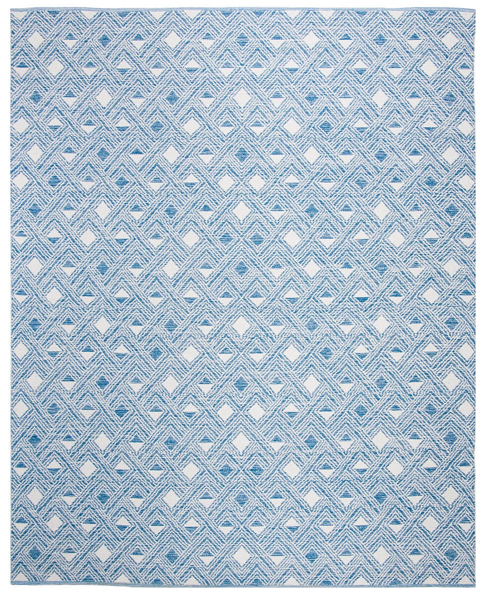 Safavieh Montauk Mtk614B Blue / Ivory Rugs.