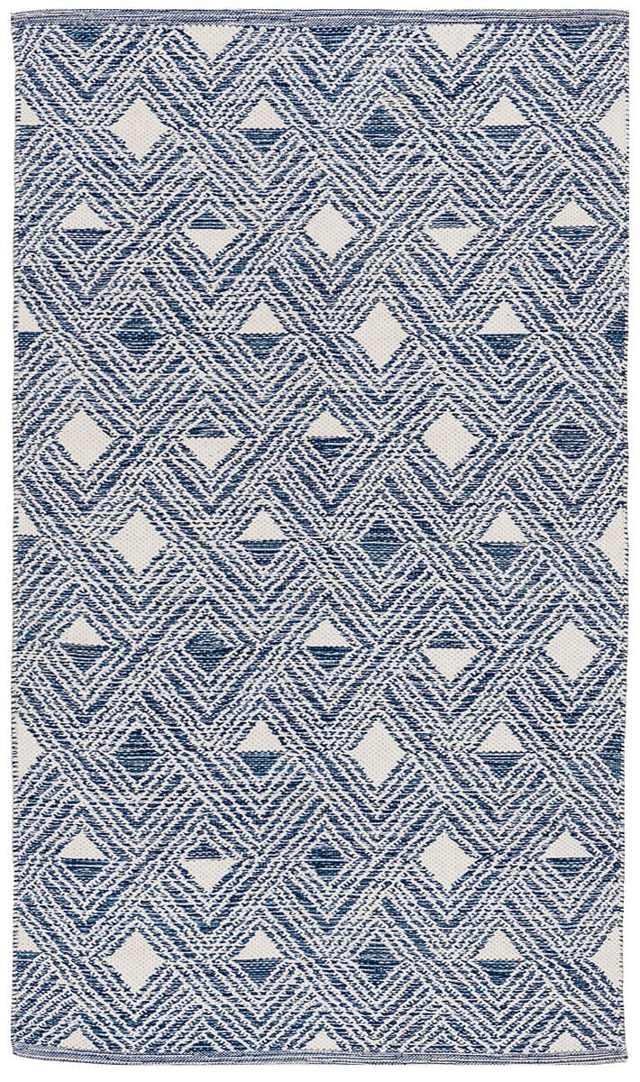 Safavieh Montauk Mtk614C Navy / Ivory Rugs.