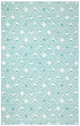 Safavieh Montauk Mtk614H Aqua / Ivory Rugs.