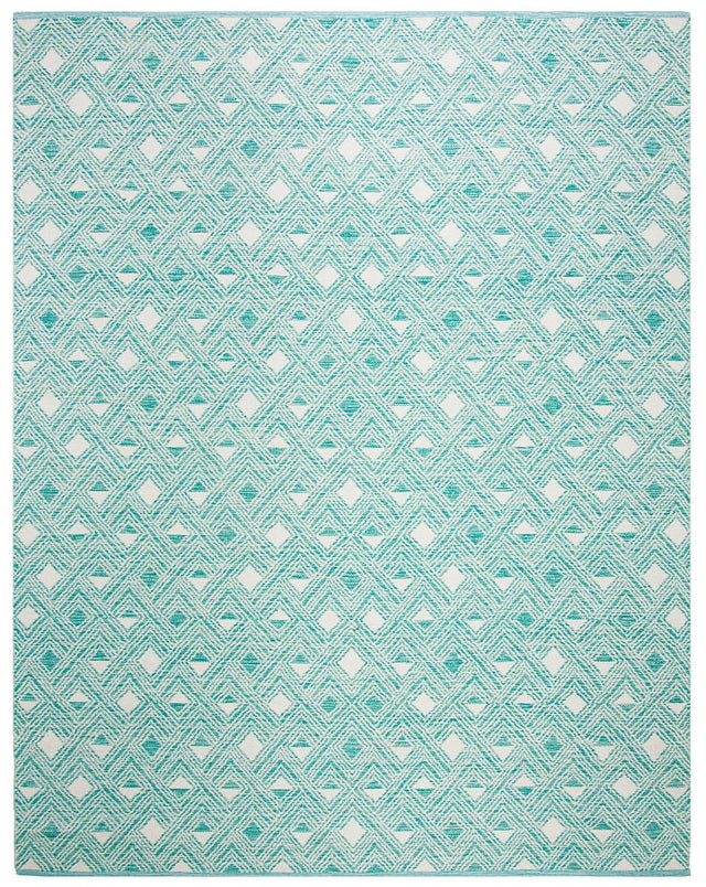 Safavieh Montauk Mtk614H Aqua / Ivory Rugs.
