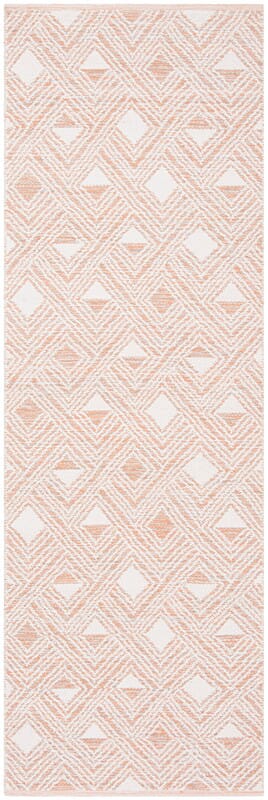 Safavieh Montauk Mtk614O Peach / Ivory Rugs.