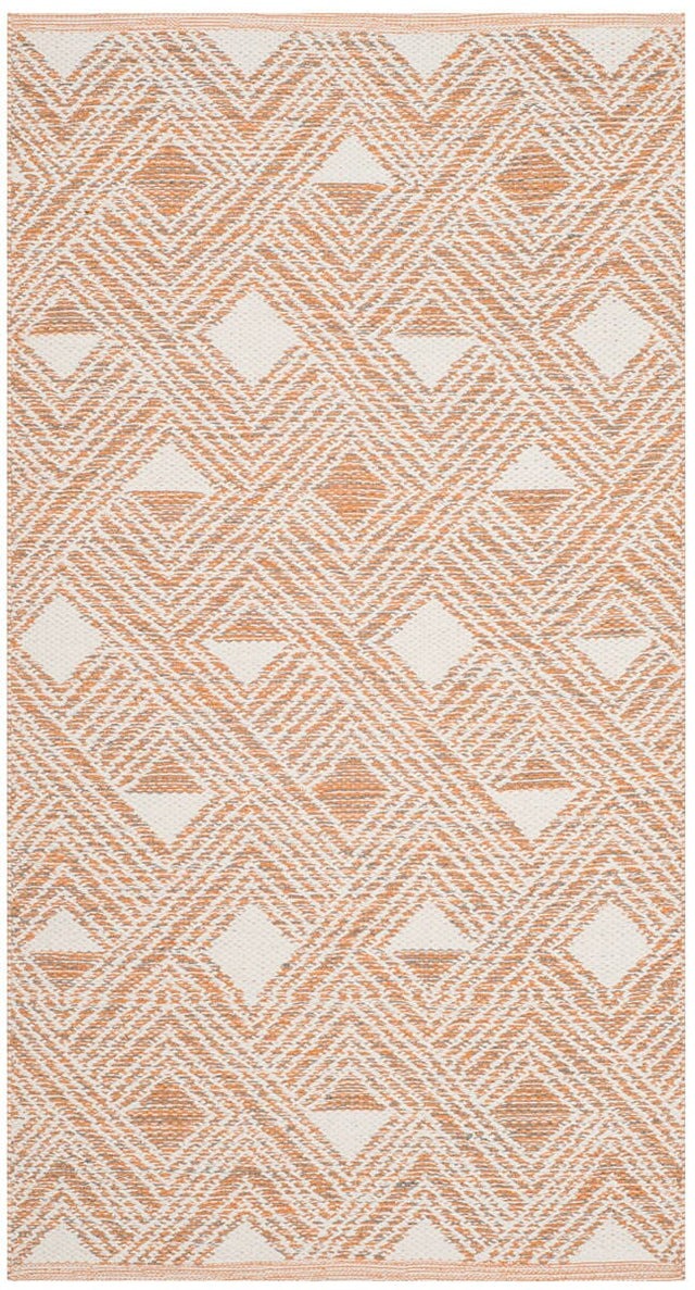 Safavieh Montauk Mtk614O Peach / Ivory Rugs.