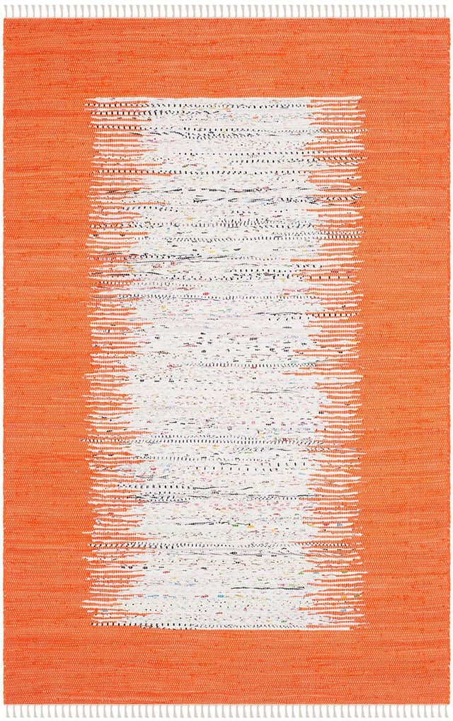 Safavieh Montauk Mtk711C Ivory / Orange Rugs.