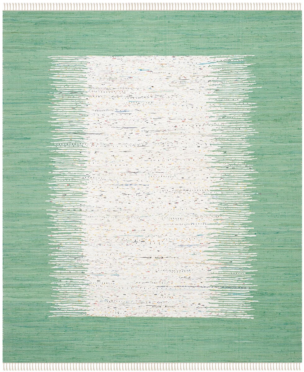 Safavieh Montauk Mtk711D Ivory / Sea Green Rugs.