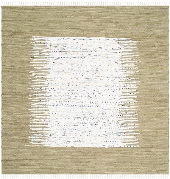 Safavieh Montauk Mtk711K Ivory / Olive Rugs.
