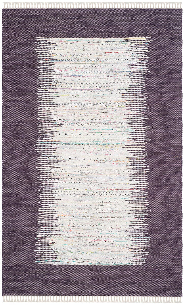 Safavieh Montauk Mtk711M Ivory / Purple Rugs.