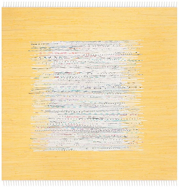 Safavieh Montauk Mtk711Q Ivory / Yellow Rugs.