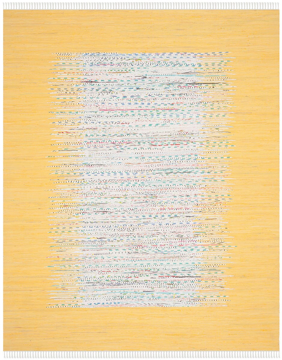 Safavieh Montauk Mtk711Q Ivory / Yellow Rugs.