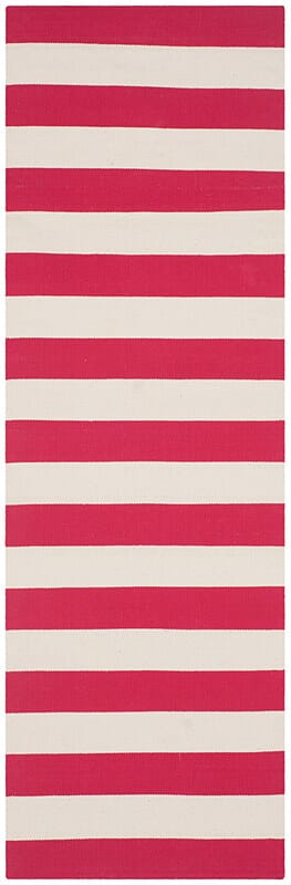 Safavieh Montauk Mtk712B Red / White Rugs.