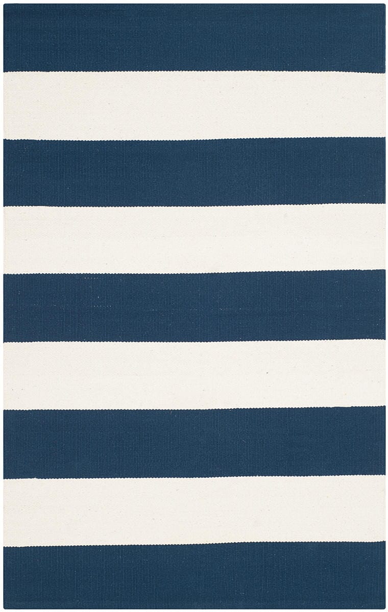 Safavieh Montauk Mtk712H Navy / Ivory Rugs.