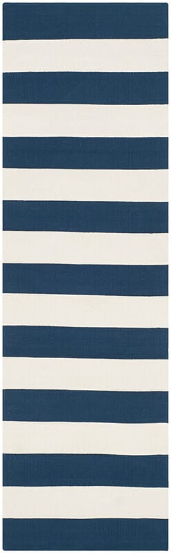 Safavieh Montauk Mtk712H Navy / Ivory Rugs.