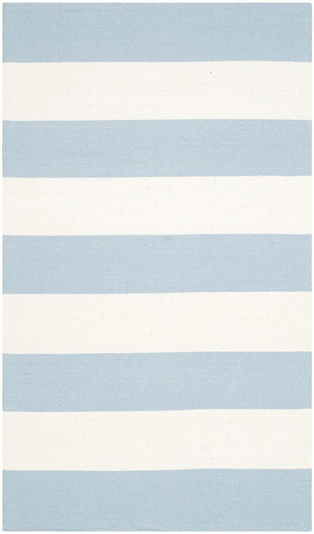 Safavieh Montauk Mtk712K Sky Blue / Ivory Rugs.
