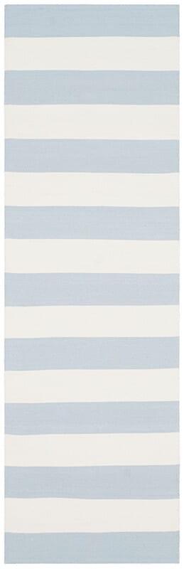 Safavieh Montauk Mtk712K Sky Blue / Ivory Rugs.