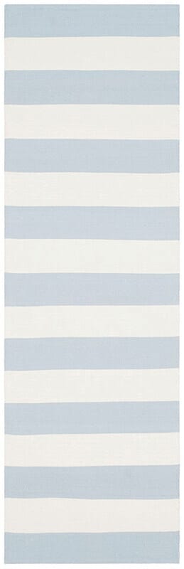 Safavieh Montauk Mtk712K Sky Blue / Ivory Rugs.