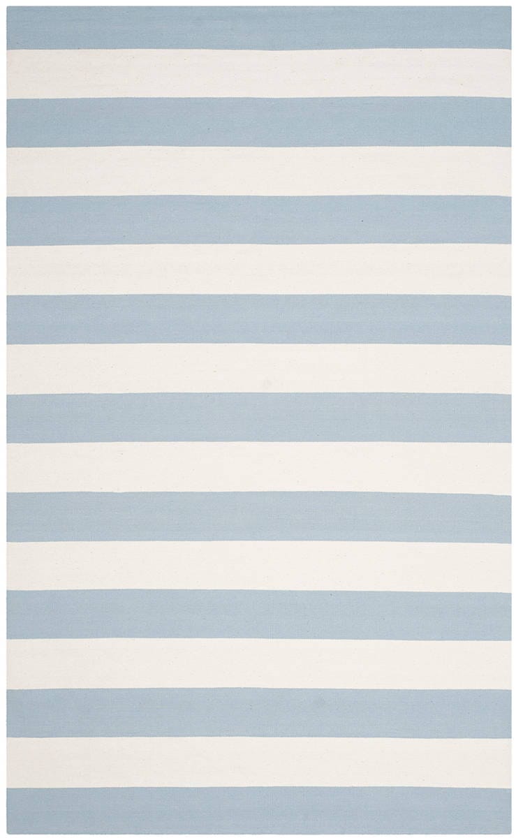 Safavieh Montauk Mtk712K Sky Blue / Ivory Rugs.