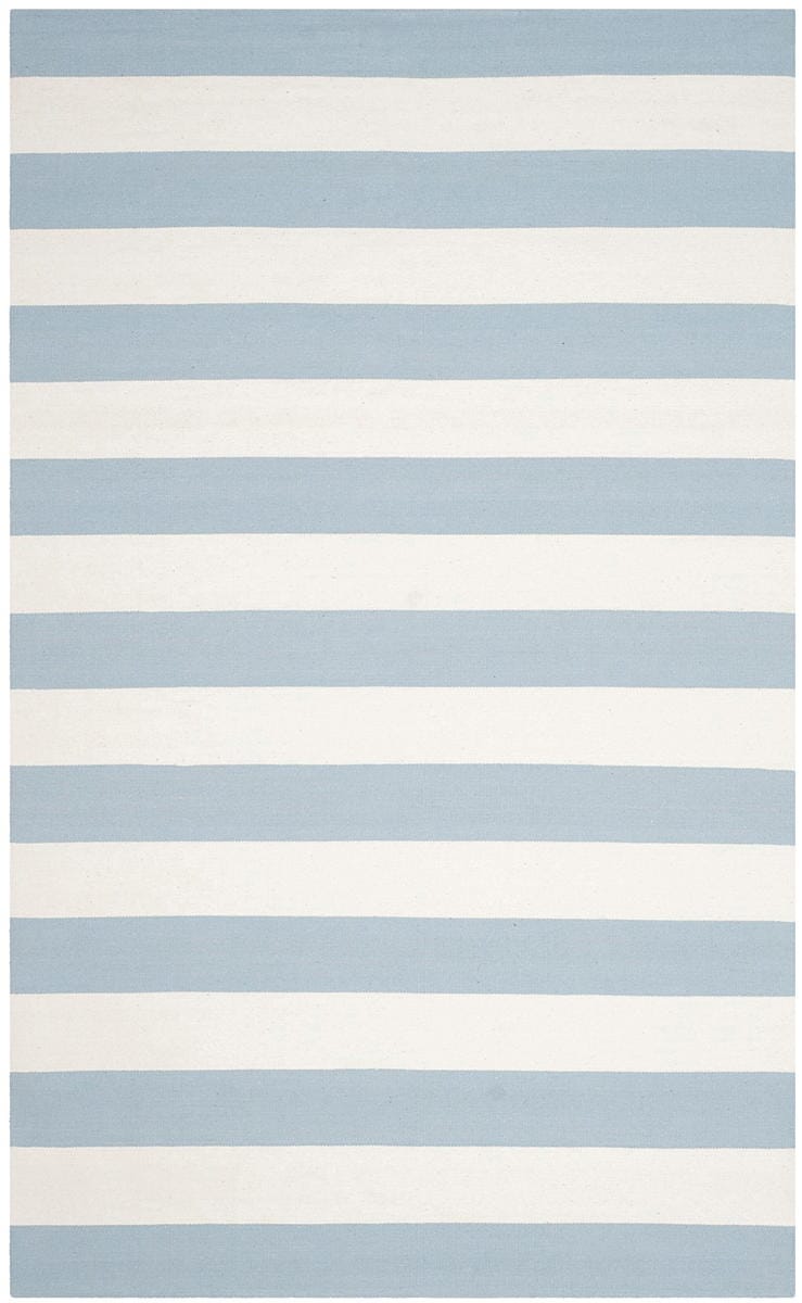 Safavieh Montauk Mtk712K Sky Blue / Ivory Rugs.