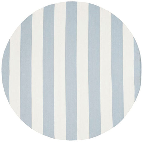Safavieh Montauk Mtk712K Sky Blue / Ivory Rugs.